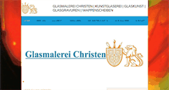 Desktop Screenshot of glas-art.ch